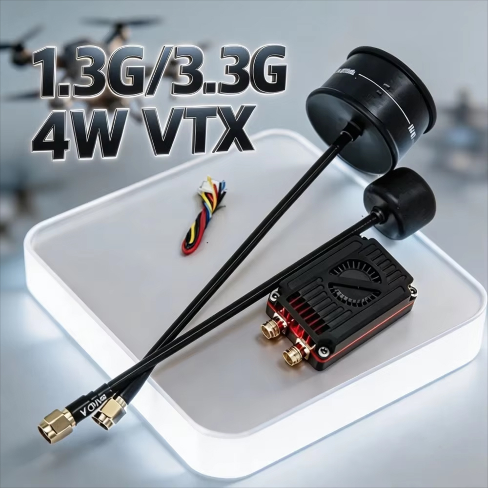Drone Antenna - Rushfpv Rush 1.3G/3.3G 4W 7-30V 듀얼